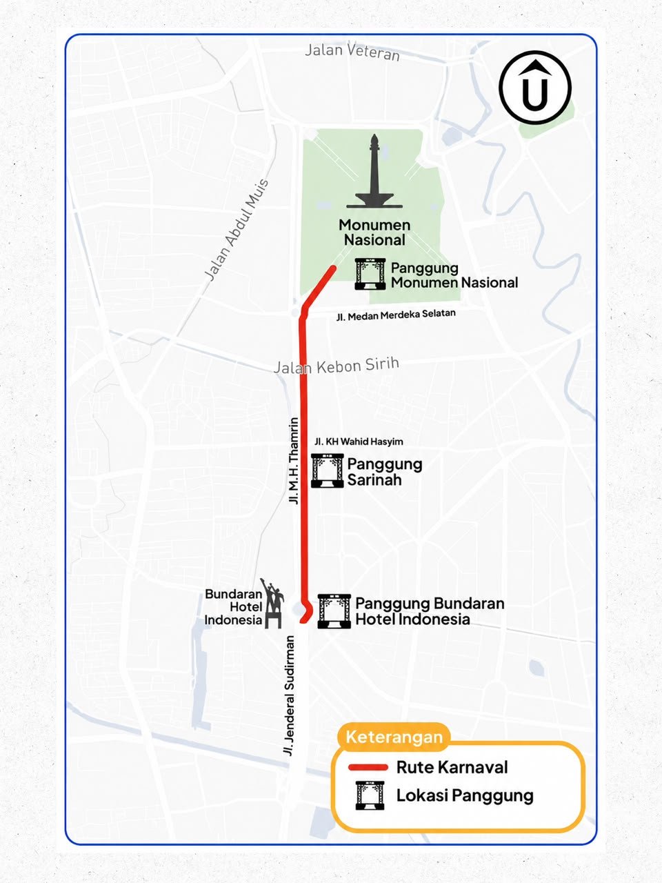 Mau Nonton Karnaval HUT ke-81 RI? Ini Rute dan Titik Terbaik Menyaksikan Parade 2 Mau Nonton Karnaval HUT ke-81 RI? Ini Rute dan Titik Terbaik Menyaksikan Parade