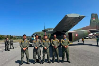 Pusgeosau Petakan Wilayah Bencana NTT Lewat Pemotretan Udara