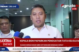 BGN Copot 137 Kepala SPPG, Sudaryono: Kasus Keracunan Jadi Kejadian Fatal
