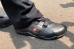 BRIN Pamerkan Sepatu Lokal Rp75 Ribuan di Istana