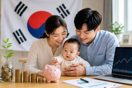 Bayi Korea Selatan Sudah Kenal Saham
