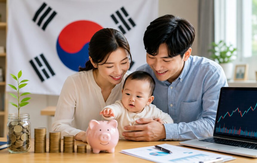 Bayi Korea Selatan Sudah Kenal Saham