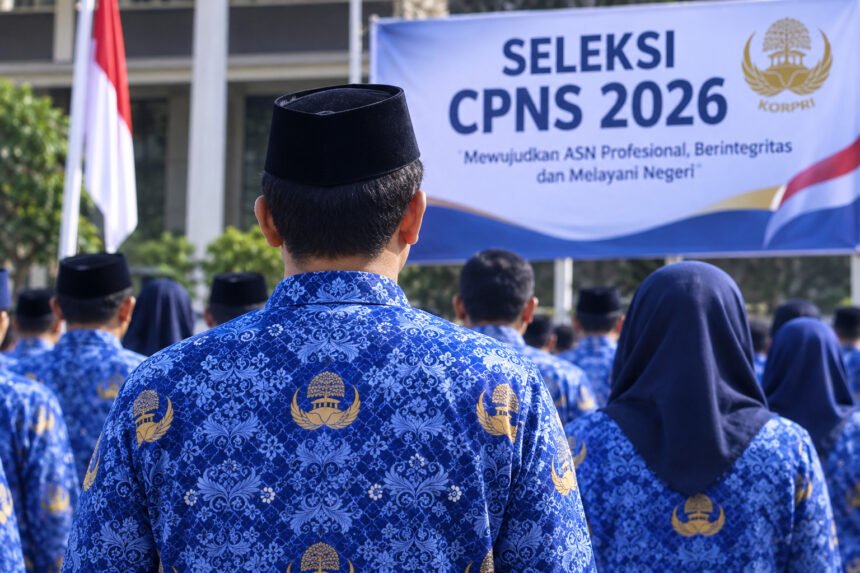 Pemerintah Siapkan CPNS Guru 2026, Ada Skema untuk PPPK Paruh Waktu (Foto: GptAI)