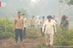 Dari Pontianak ke Palangkaraya, Prabowo Turun Langsung Tangani Karhutla