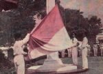 Bendera Pusaka Merah Putih (Foto: Wikimedia Commons/Indonesian Affairs Vol. 3 Issue 8, Agustus 1953)