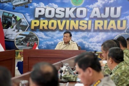 Antisipasi Karhutla, Prabowo Perintahkan Bangun 306 Sumur Bor di Hotspot Riau