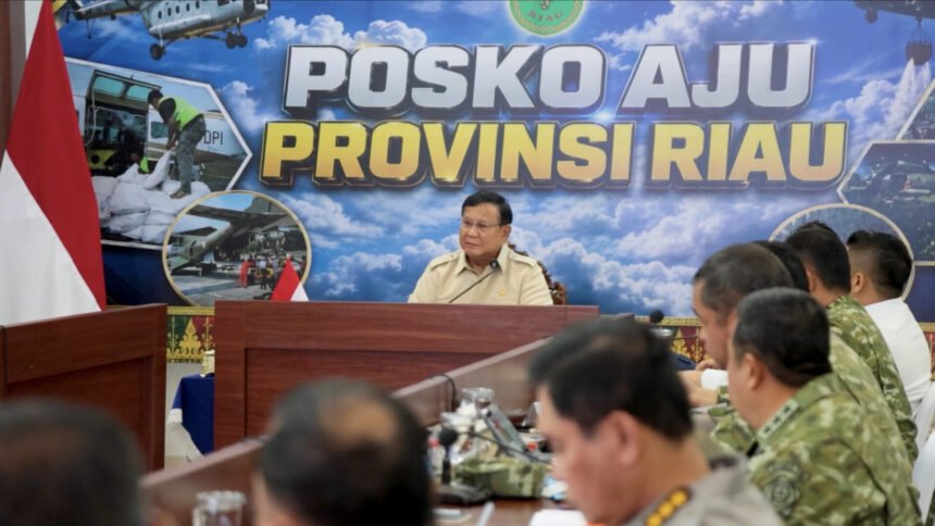 Antisipasi Karhutla, Prabowo Perintahkan Bangun 306 Sumur Bor di Hotspot Riau