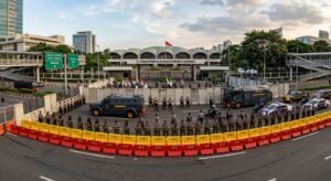 Aksi Massa Digelar di Jakarta, Ribuan Polisi Disiapkan untuk Amankan Jalannya Demo (Foto: AI)