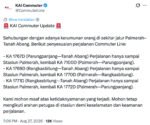 Kawasan Senayan Memanas, KRL Rangkasbitung-Tanah Abang Tertahan, Rute Kereta Hanya Sampai Palmerah