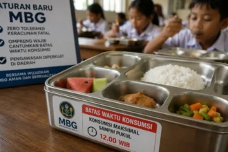 Cegah Keracunan, BGN Pasang Label "Batas 4 Jam" di Wadah MBG dan Dilarang Dibawa Pulang