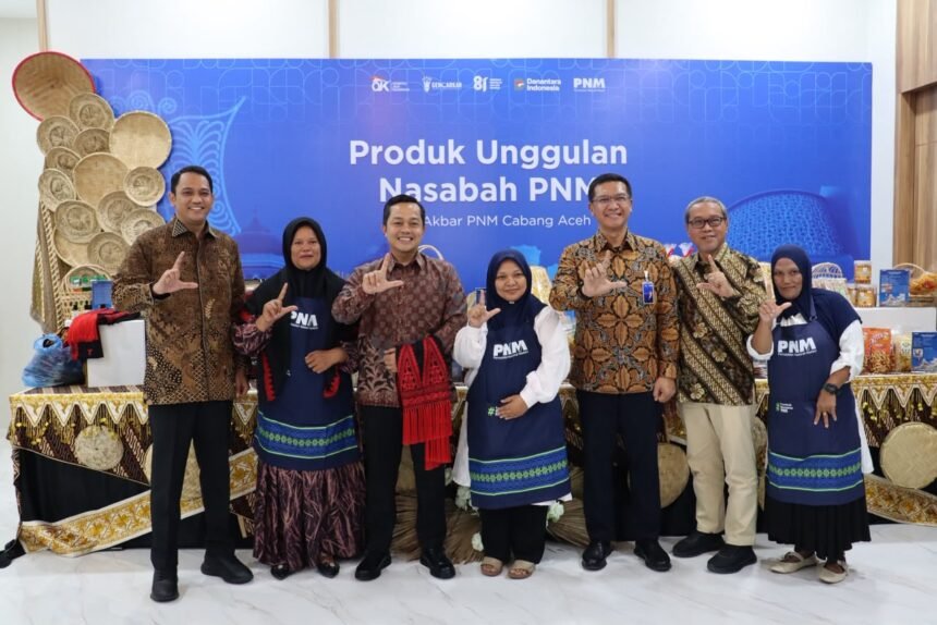 Sinergi PNM dan OJK Perkuat Literasi UMKM Perempuan Aceh