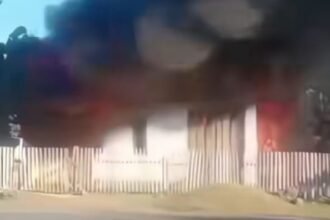 Rumah Ayah Saddil Ramdani di Muna Barat Ludes Terbakar