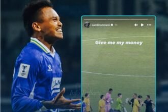 Persib Bantai Sabah FC, Saddil Ramdani Teriak Soal Uang yang Belum Dibayar