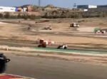 Momen Pebalap Indonesia Veda Ega Pratama dan Mario Aji Latihan Bareng Alex dan Marc Marquez