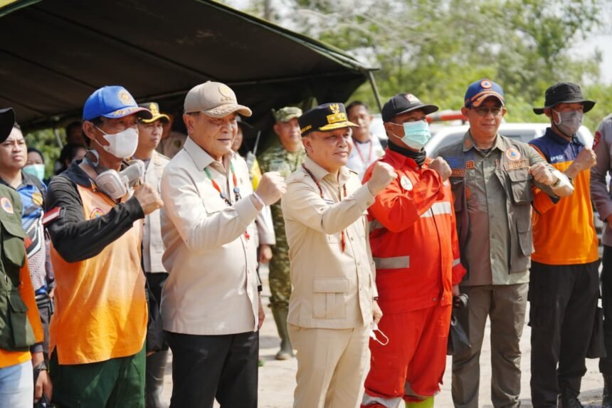 Menko Polkam dan Gubernur Agustiar Sabran Perkuat Sinergi Cegah Karhutla di Kalteng