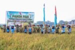 Panen 17,5 Ton Gabah, Lanud Halim Salurkan Hasilnya untuk Dukung Program MBG