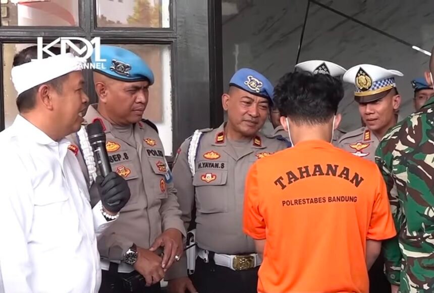 Terungkap! Ini Pengakuan Sopir Penabrak Aiptu Asep Suhara hingga Tewas di Bandung.