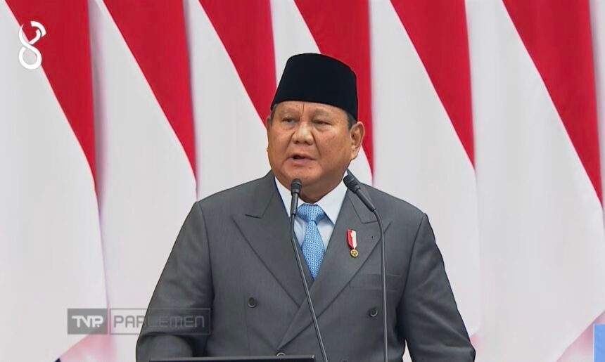 Prabowo Ungkap Capaian 21 Bulan Pemerintahan, 121 Kebijakan Disebut Sudah Dijalankan (Foto: Youtube MPRGOID/GarudaTV)