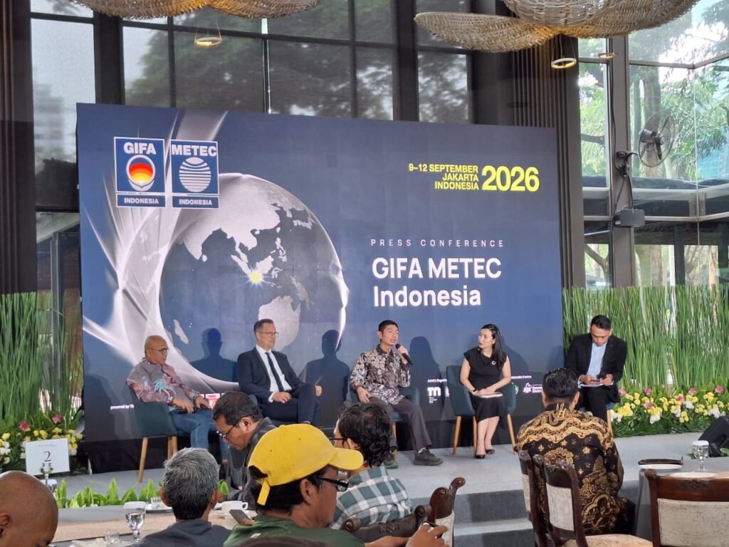 Pameran Megah GIFA dan METEC Indonesia 2026 Siap Boyong 260 Perusahaan Global ke JIExpo 2 Pameran Megah GIFA dan METEC Indonesia 2026 Siap Boyong 260 Perusahaan Global ke JIExpo