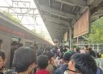 KRL ke Tanah Abang Terganggu Pagi Ini, Sebagian Perjalanan Hanya Sampai Palmerah (Foto: Rizki Raffi)