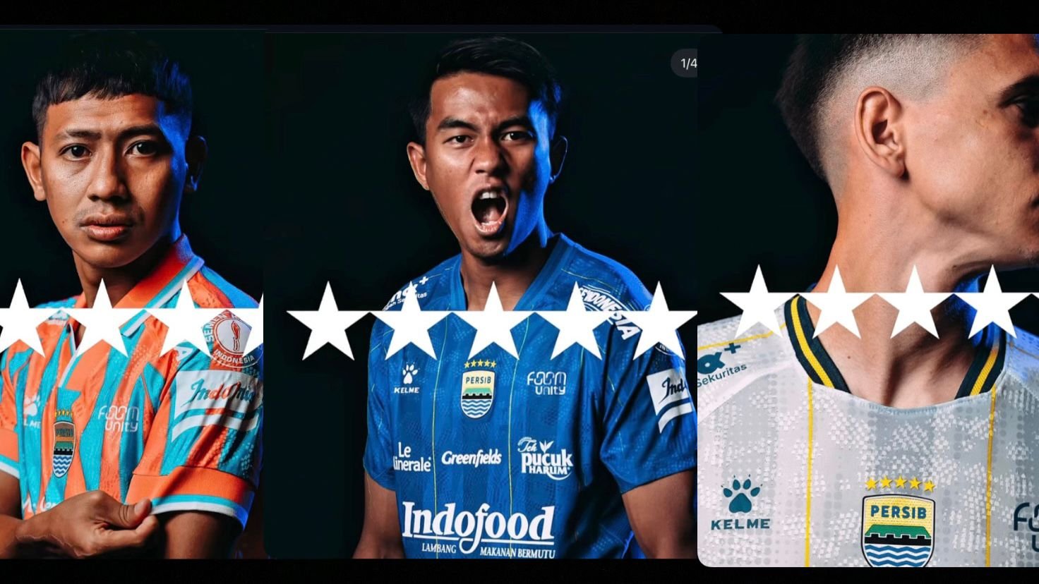 Jersey Terbaru Klub Super League 2026/2027 yang Bikin Suporter Kepincut 2 (Foto: IG/@Persib)
