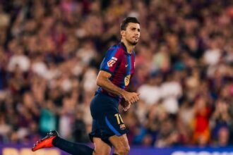 Debut Rodri Barcelona (Foto IG/@fcbarcelona