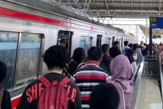 Mulai 1 September, Stasiun Karet Tak Lagi Layani Penumpang KRL (Foto: GarudaTV Rizki Raffi)