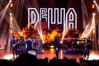 Momen Lucu di Mahayuga HUT ke-3 Garuda TV: Karyawan "Dihukum" Duet Bareng Dewa 19 usai Tegur Virzha