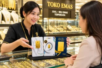 Harga emas Galeri24, Antam, dan UBS di Pegadaian naik pada Selasa, 11 Agustus 2026, dengan Antam mencapai Rp2.819.000 per gram.