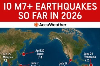10 Gempa M 7+ Mengguncang di 2026, Pertanda Bahaya Untuk Sesar San Andreas yang Tidur 300 Tahun?