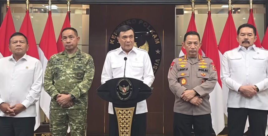 Video Demo Lama Didaur Ulang, Menko Polkam dan Kapolri Sikat Penyebar Hoaks Tanpa Kompromi