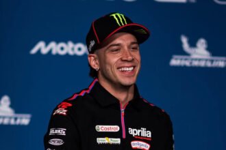 Marco Bezzecchi Cetak Rekor Waktu Baru di Sesi FP MotoGP Aragon, Bagnaia Terlempar ke Q1