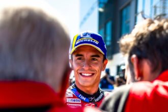 Hasil Sprint Race MotoGP Aragon: Marc Marquez Juara, Pangkas Jarak Poin dari Jorge Martin