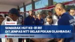 Ditjenpas NTT Semarakkan HUT Ke-81 RI, Gelar Pekan Olahraga Bagi Warga Binaan