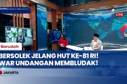 Istana Bersolek Jelang HUT Ke-81 RI, Ratusan Ribu Warga Antusias "War" Undangan Upacara