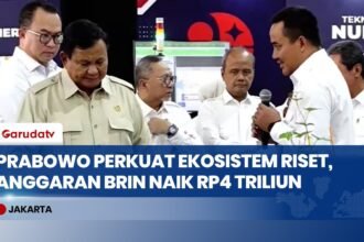 Prabowo Tambah Dana Riset BRIN Rp4 Triliun, Percepat Hilirisasi Inovasi