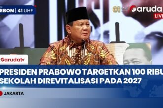 Presiden Prabowo Tegaskan Pemerintah Bangun 2.500 Jembatan dan Revitalisasi 70 Ribu Sekolah