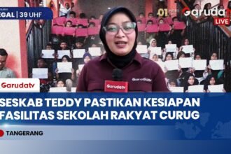 Seskab Teddy dan Mensos Tinjau Sekolah Rakyat di Curug Tangerang