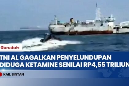 Koarmada RI Gagalkan Penyelundupan 1,3 Ton Diduga Ketamine di Kepulauan Riau