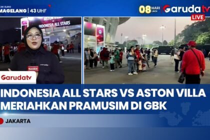 Laga Indonesia All Stars vs Aston Villa Meriahkan Pramusim di Jakarta