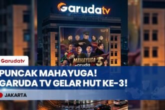 Garuda TV Siap Gelar Puncak HUT Ke-3 Bertajuk Mahayuga di Taman Ismail Marzuki