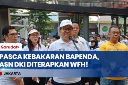 Pasca Kebakaran Bapenda DKI, Pramono Anung Terapkan Sistem WFH ASN & Jamin Layanan Publik
