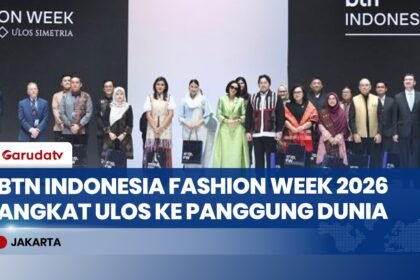 BTN Indonesia Fashion Week 2026 Angkat Ulos ke Panggung Dunia