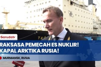 Mengenal Arktika, Kapal Pemecah Es Bertenaga Nuklir Raksasa Penjaga Jalur Laut Utara Rusia