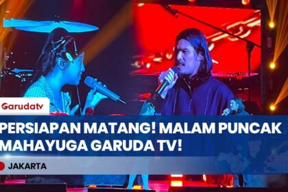Persiapan Matang Jelang Malam Puncak HUT Ke-3 Garuda TV "Mahayuga" di TIM