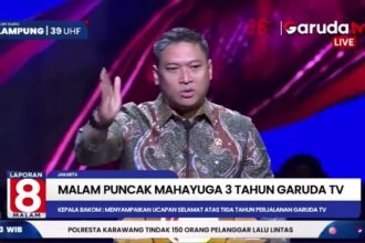 Tiga Tahun Garuda TV, Qodari Harap Peran Informasi Makin Optimal