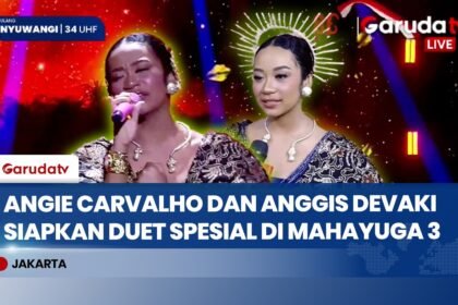 Angie Carvalho Bawa Kejutan Spesial di Malam Puncak Mahayuga 3 Garuda TV