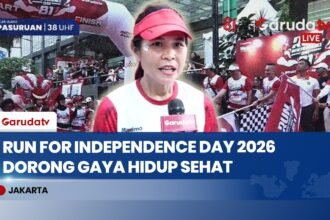 Run for Independence Day 2026, Warga Jakarta Rayakan Kemerdekaan