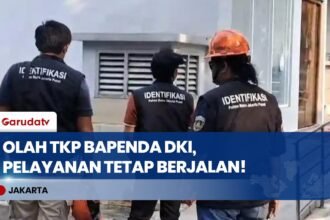 Polisi Olah TKP Kebakaran Gedung Bapenda DKI, Seribu ASN Diterapkan WFH