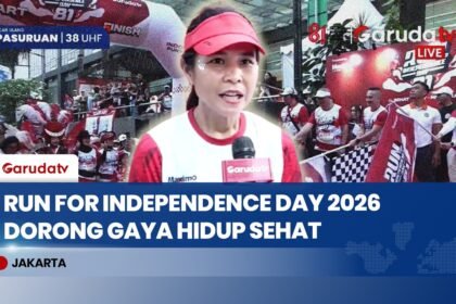 Run for Independence Day 2026, Warga Jakarta Rayakan Kemerdekaan